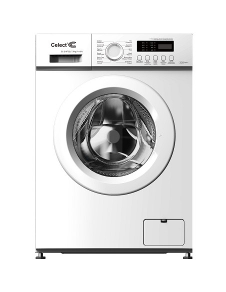 CELECT CL-210722 7kg 1200στρ inverter steam A-10 white door slim 44εκ